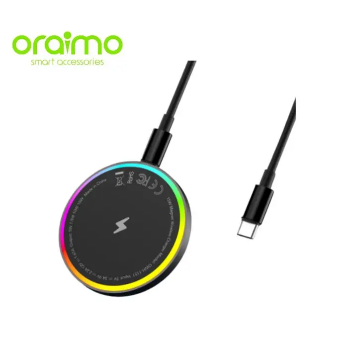  Oraimo PowerDock 15W Magnetic Wireless Charging Pad 